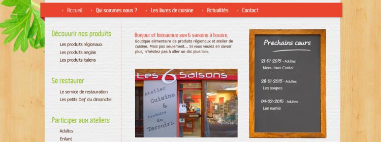 Les 6 saisons  accepte la monnaie locale